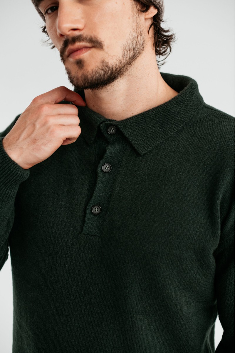 Sveter Polo - Pánsky Kašmírový sweter