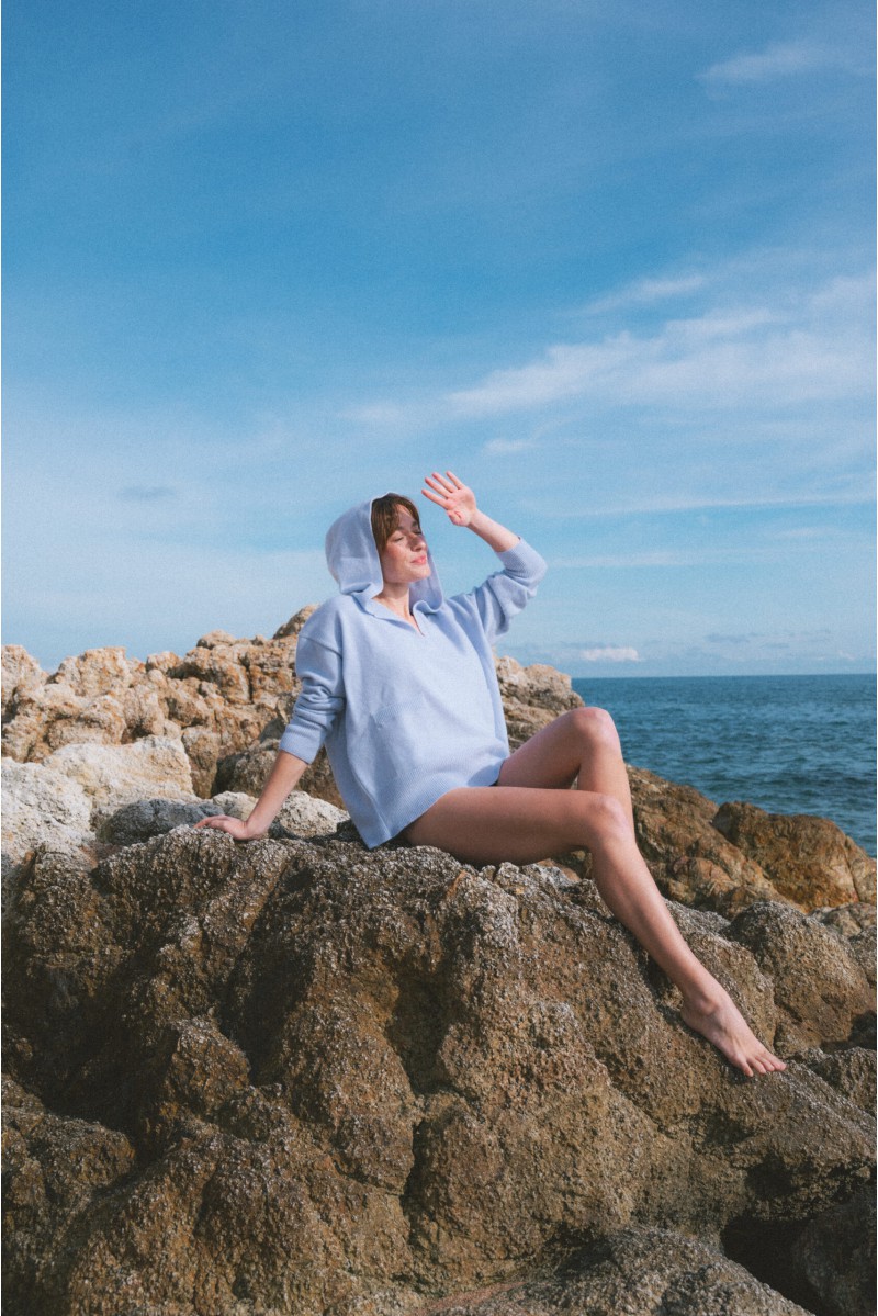Bianca - Vlnená mikina s kašmírom