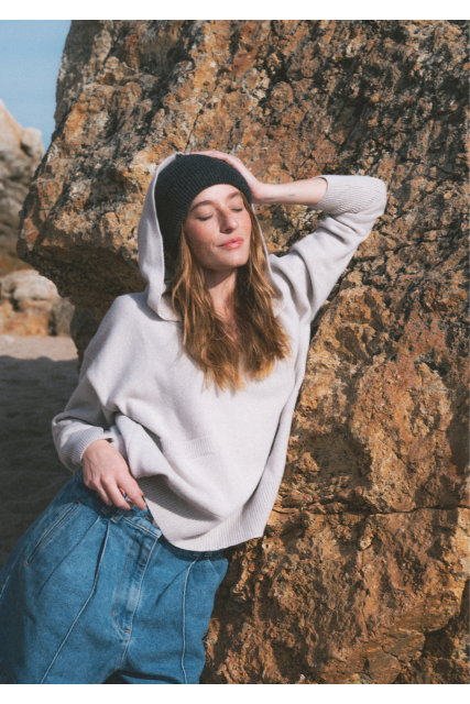 Bianca - Vlnená mikina s kašmírom
