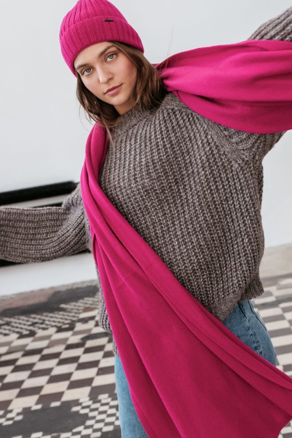 Barolo - Dámska vlnená čiapka, 90% merino vlny
