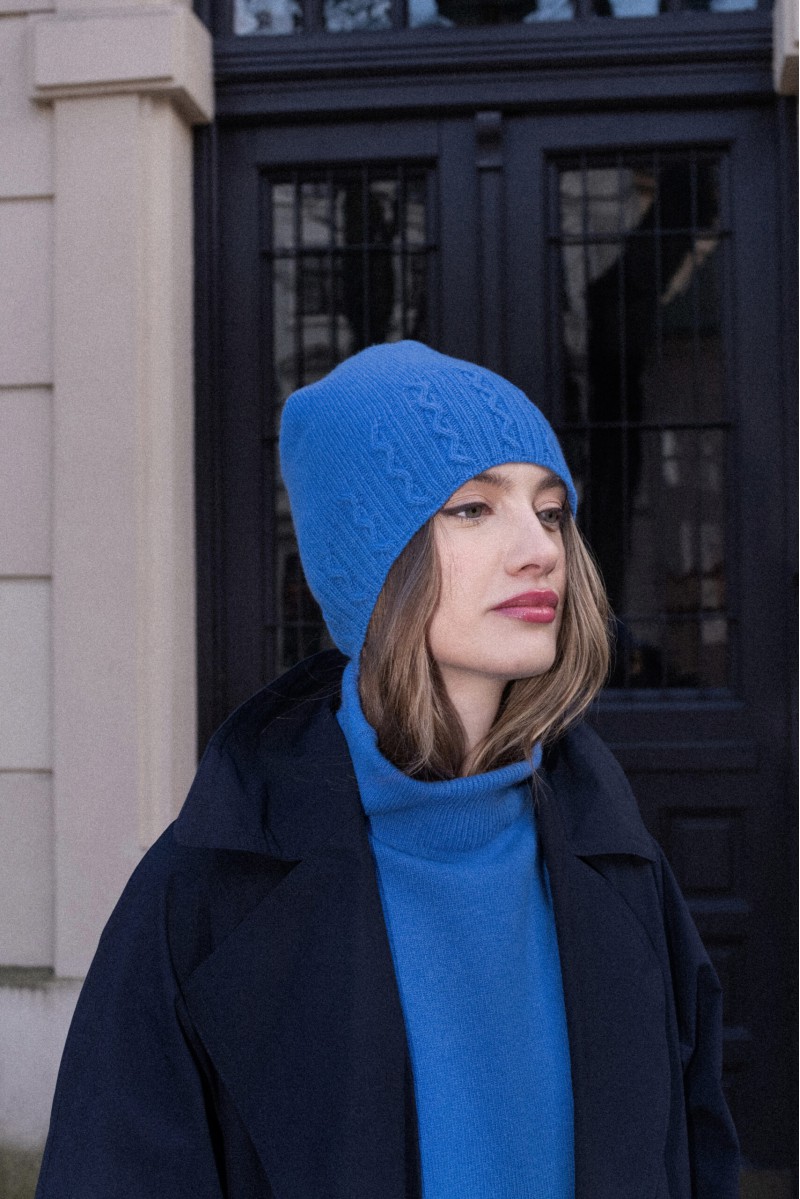 Porto - Dámska vlnená čiapka, 90% merino vlny